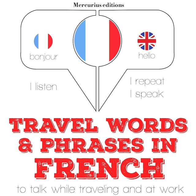 Portada de libro para Travel words and phrases in French