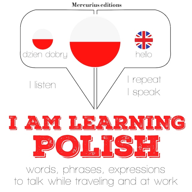 Book cover for I am learning Polish