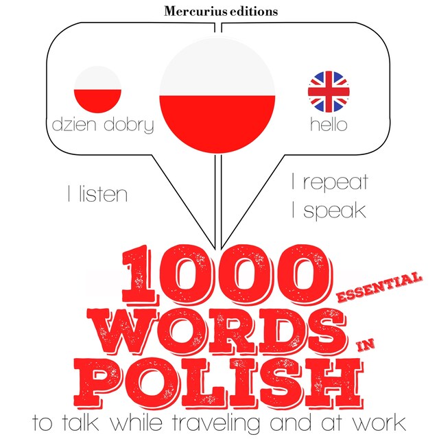 Copertina del libro per 1000 essential words in Polish