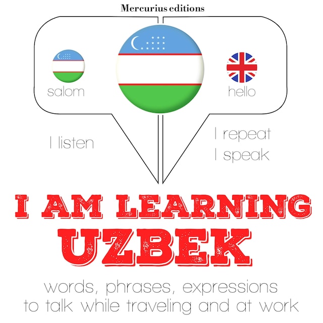 Boekomslag van I am learning Uzbek