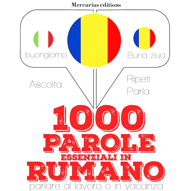 Buchcover für 1000 parole essenziali in Rumeno