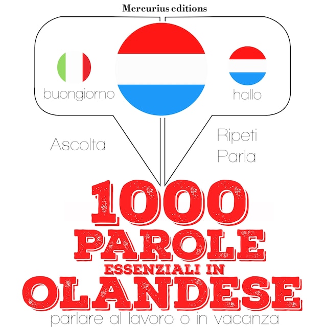 Boekomslag van 1000 parole essenziali in Olandese