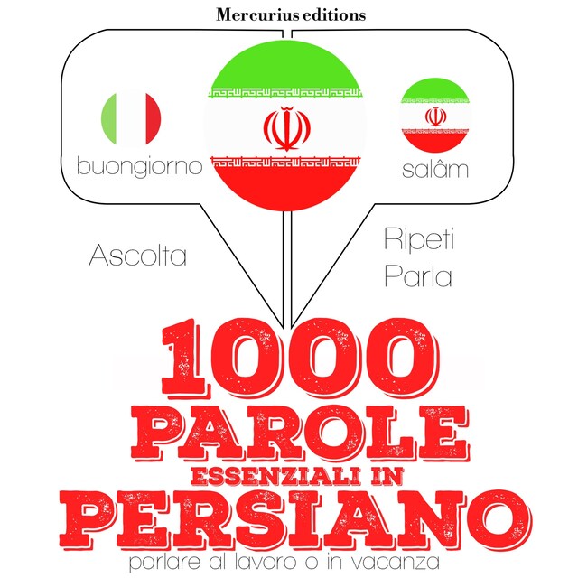 Book cover for 1000 parole essenziali in Persiano