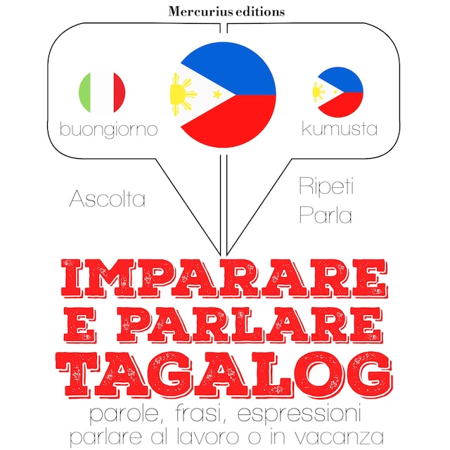 Book cover for Imparare & parlare Tagalog