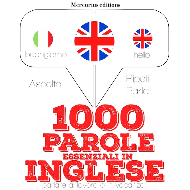 Buchcover für 1000 parole essenziali in Inglese