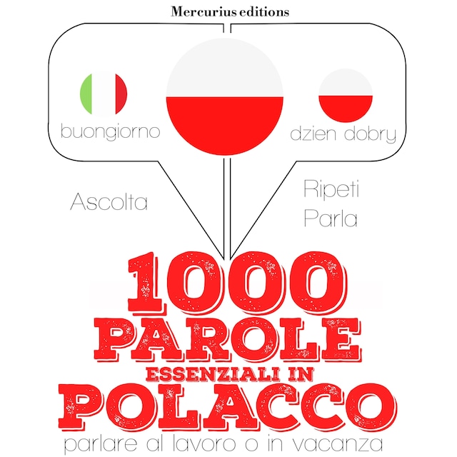 Book cover for 1000 parole essenziali in Polacco