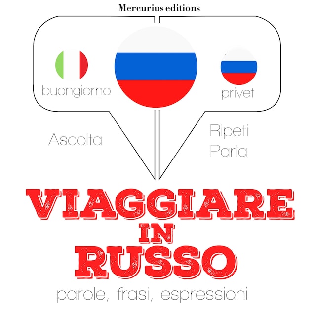 Okładka książki dla Viaggiare in Russo