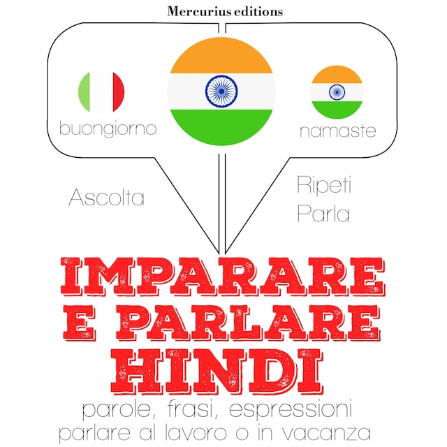 Book cover for Imparare & parlare Hindi