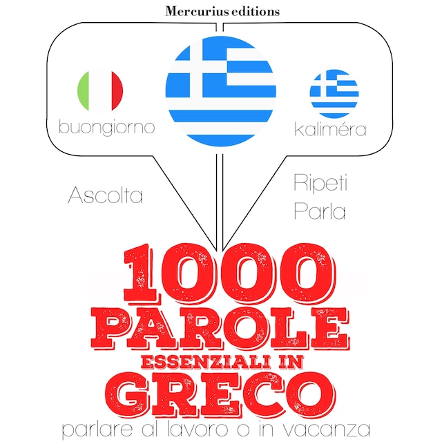 Couverture de livre pour 1000 parole essenziali in Greco