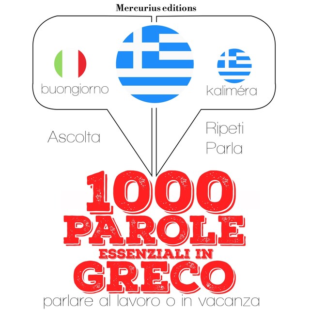 Copertina del libro per 1000 parole essenziali in Greco