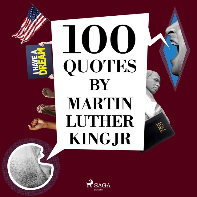 Book cover for 100 Quotes by Martin Luther King Jr