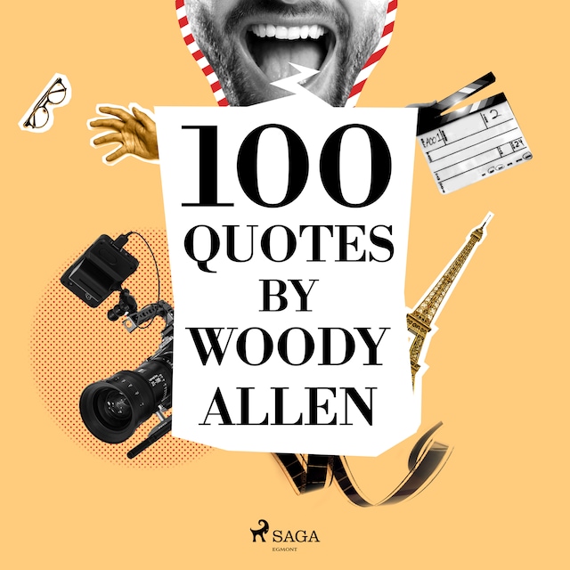Couverture de livre pour 100 Quotes by Woody Allen