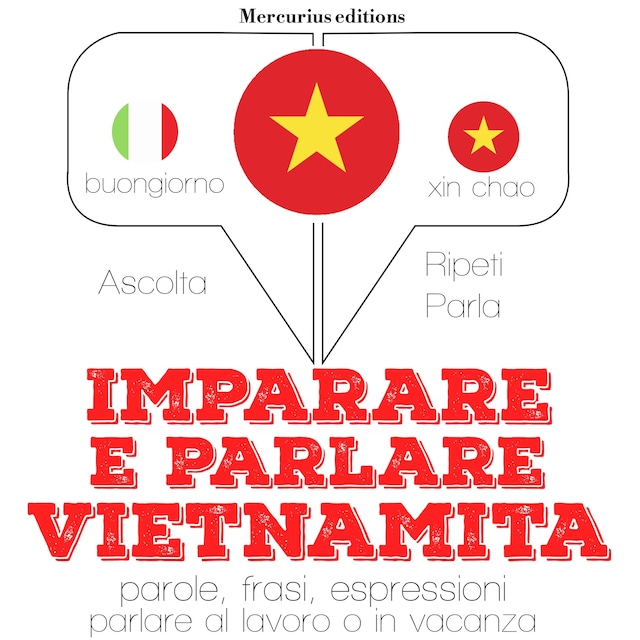 Boekomslag van Imparare & parlare Vietnamita