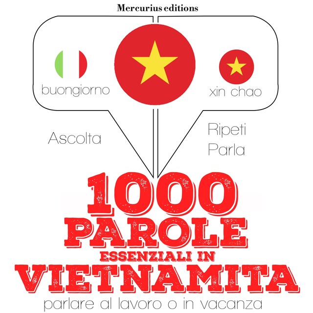 Copertina del libro per 1000 parole essenziali in Vietnamita