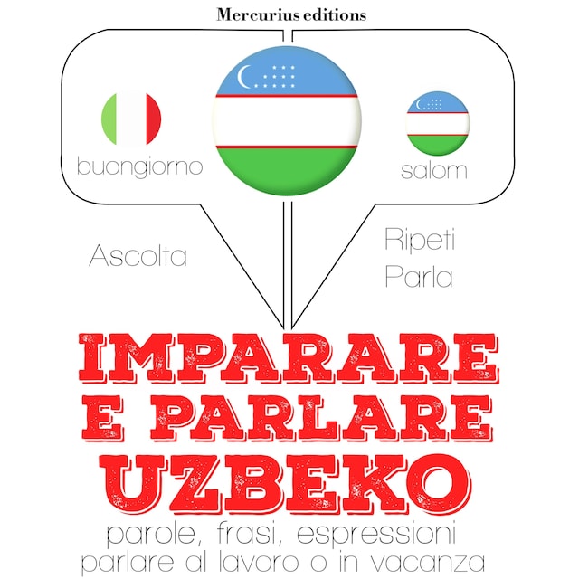 Copertina del libro per Imparare & parlare Uzbeko