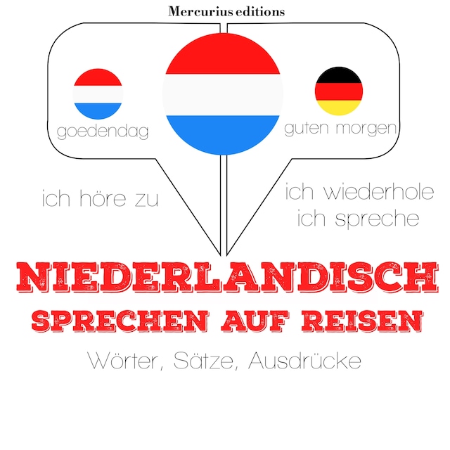 Buchcover für Niederländisch sprechen auf Reisen