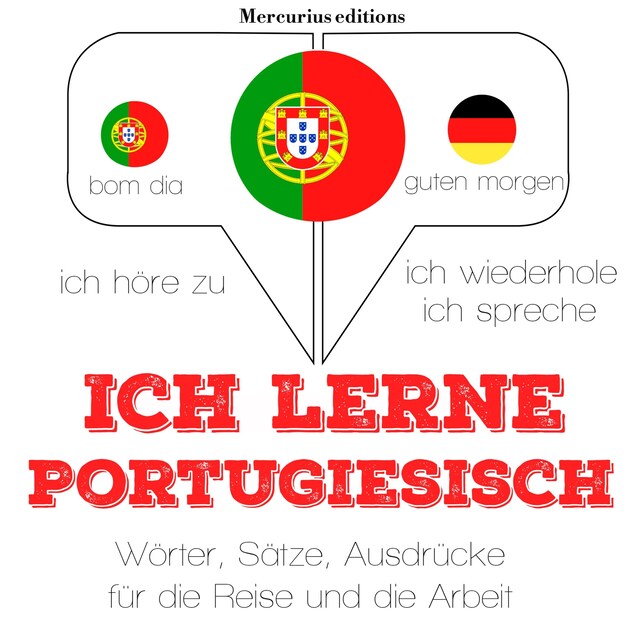 Copertina del libro per Ich lerne Portugiesisch