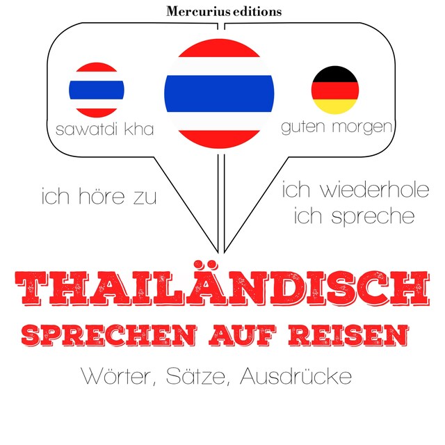 Kirjankansi teokselle Thailändisch sprechen auf Reisen