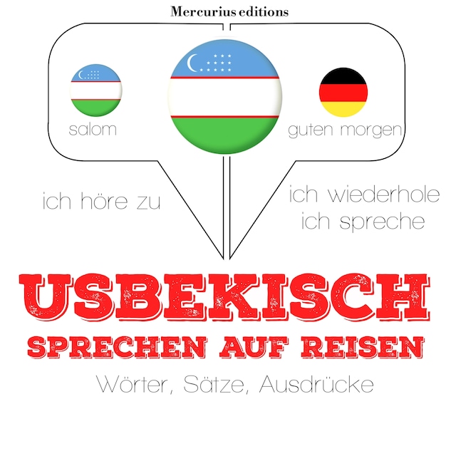 Buchcover für Usbekisch sprechen auf Reisen