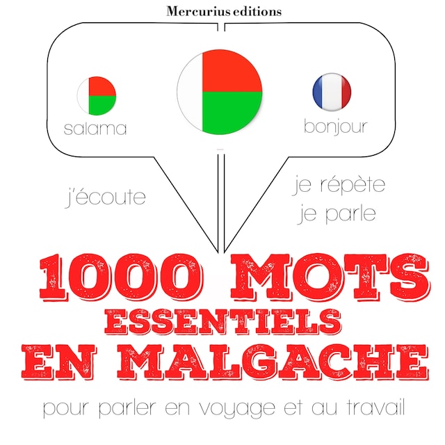 Portada de libro para 1000 mots essentiels en malgache