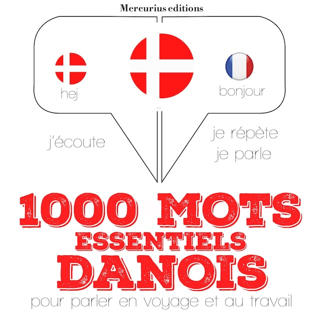 Book cover for 1000 mots essentiels en danois