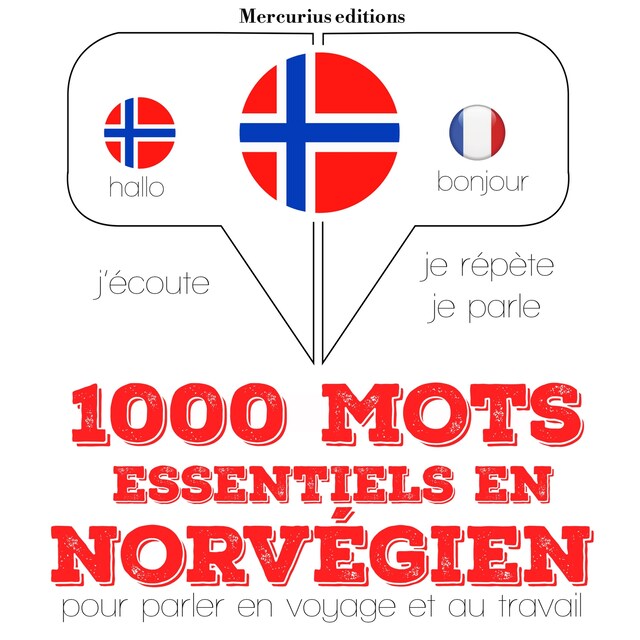 Book cover for 1000 mots essentiels en norvégien