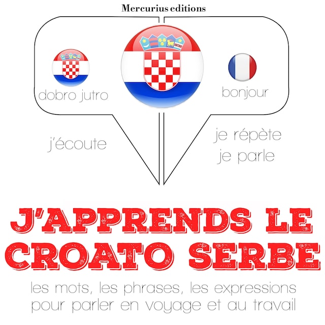 Portada de libro para J'apprends le croato serbe