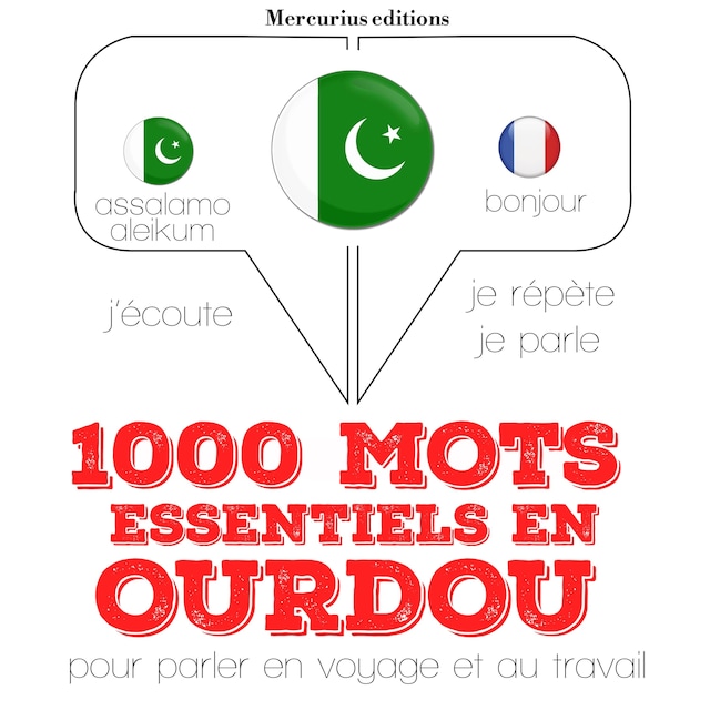Book cover for 1000 mots essentiels en ourdou