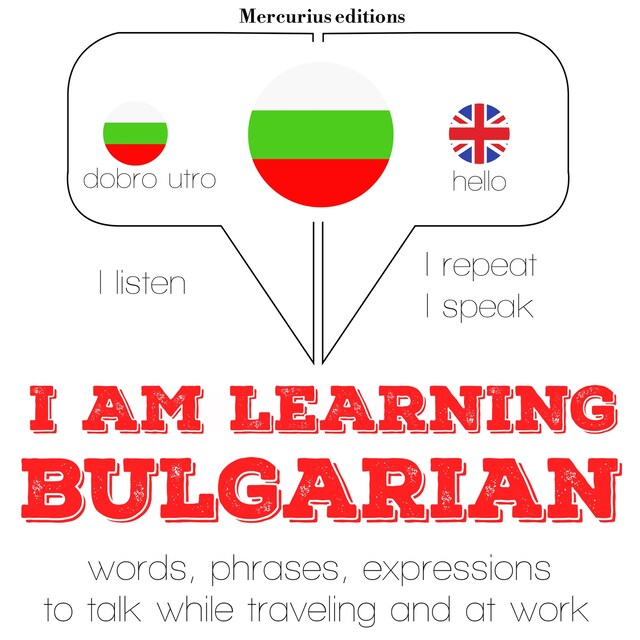 Okładka książki dla I am learning Bulgarian