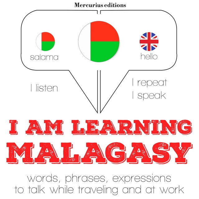 Kirjankansi teokselle I am learning Malagasy