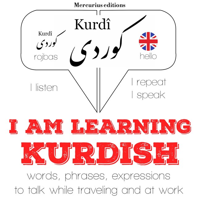 Book cover for I am learning Kurdish