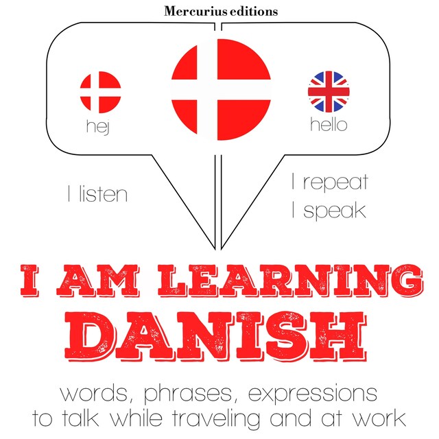 Book cover for I am learning Danish