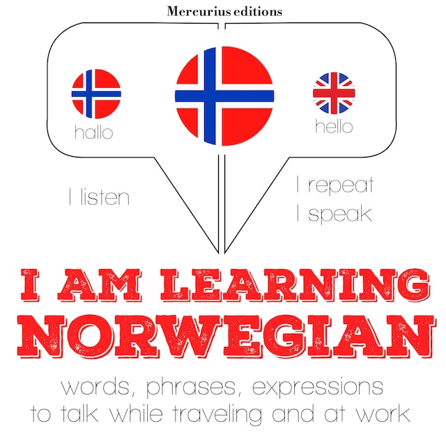 Copertina del libro per I am learning Norwegian