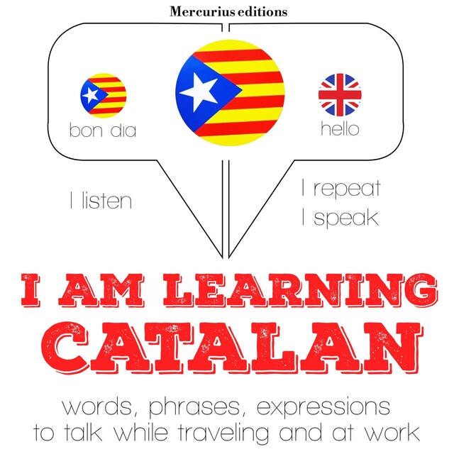 Couverture de livre pour I am learning Catalan