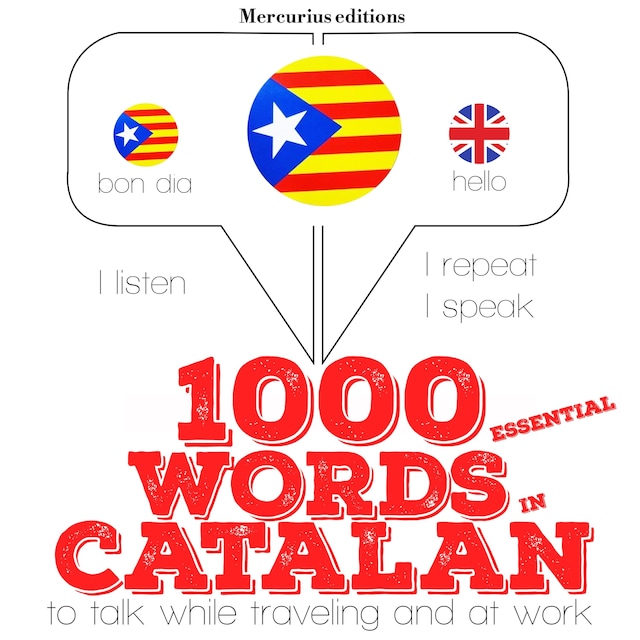 Book cover for 1000 essential words in Catalan
