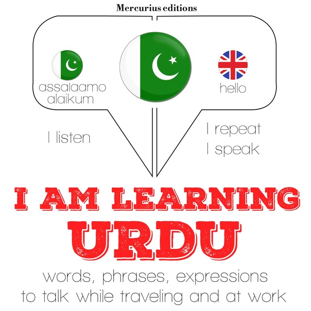 Book cover for I am learning Urdu