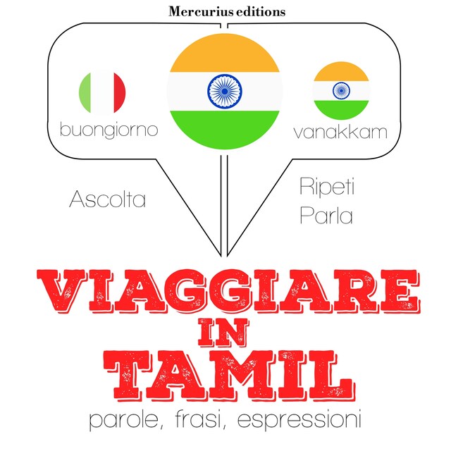 Couverture de livre pour Viaggiare in Tamil