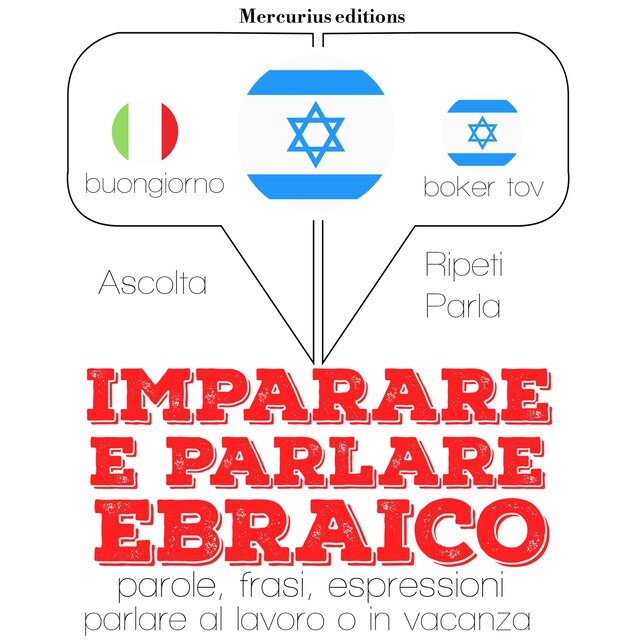 Portada de libro para Imparare & parlare Ebraico