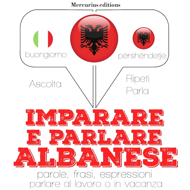 Copertina del libro per Imparare & parlare Albanese