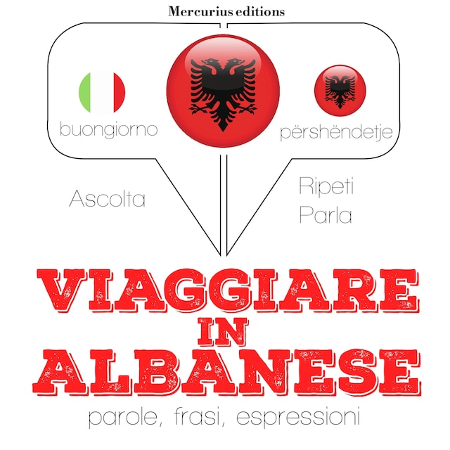 Buchcover für Viaggiare in Albanese