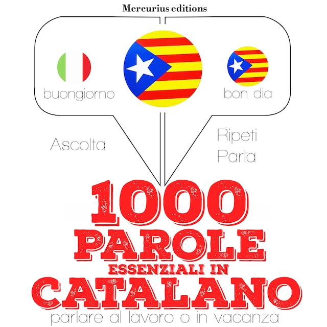 Book cover for 1000 parole essenziali in Catalano