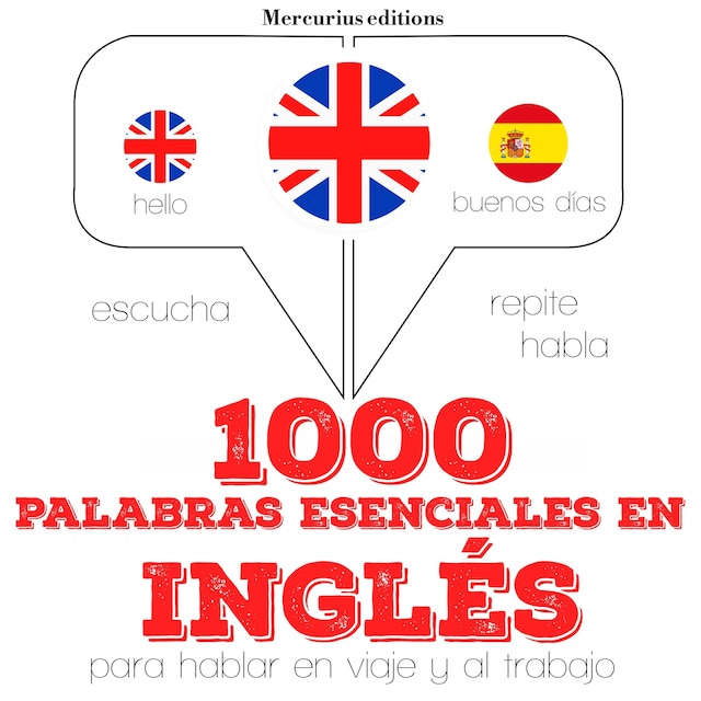 Couverture de livre pour 1000 palabras esenciales en Inglés