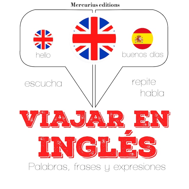 Couverture de livre pour Viajar en Inglés