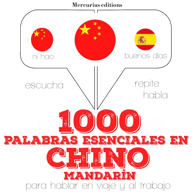 Kirjankansi teokselle 1000 palabras esenciales en Chino (mandarín)