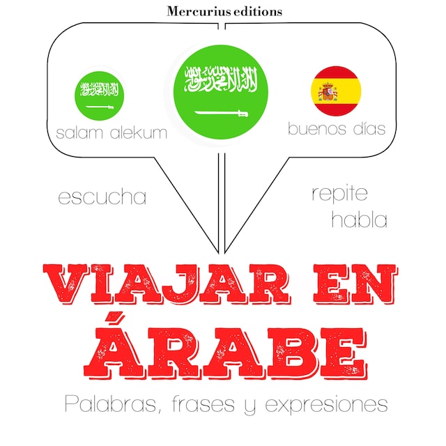 Buchcover für Viajar en árabe
