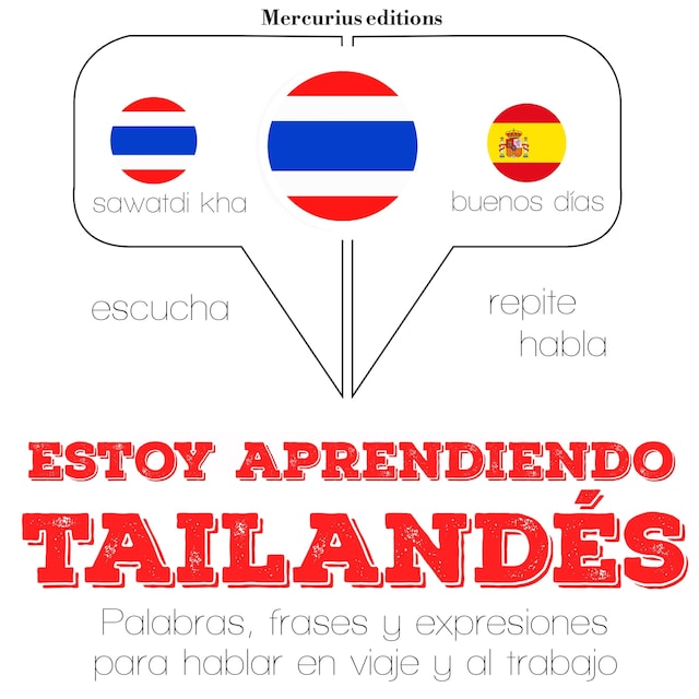 Couverture de livre pour Estoy aprendiendo el tailandés