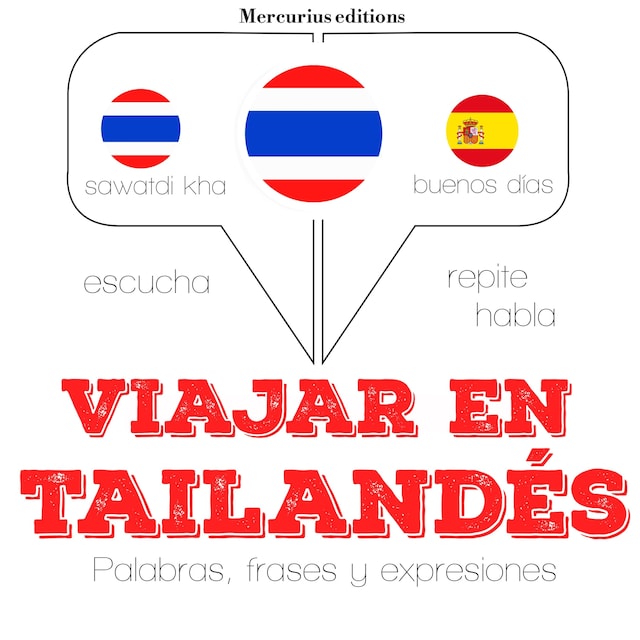 Book cover for Viajar en tailandés