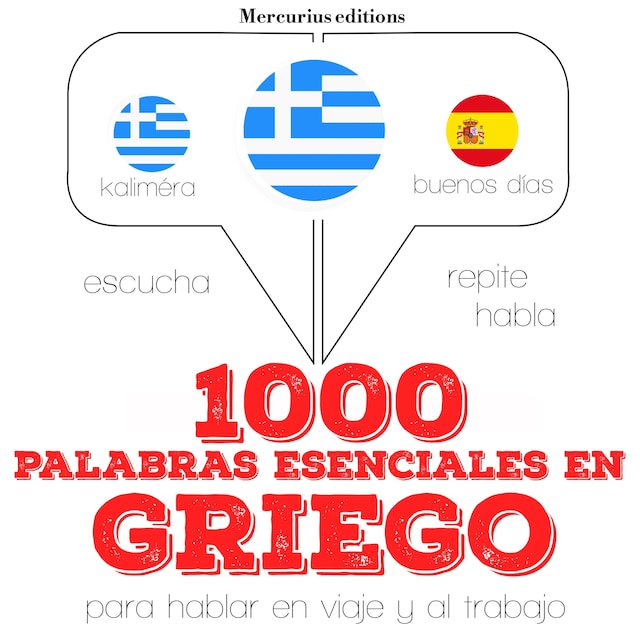 Okładka książki dla 1000 palabras esenciales en griego
