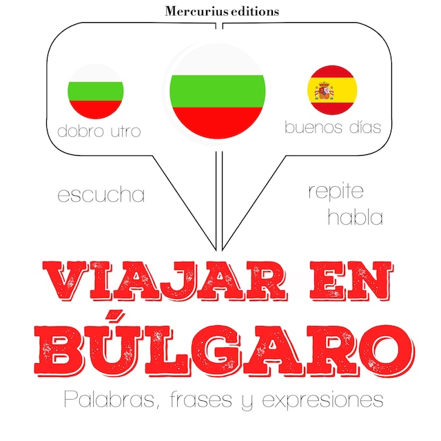 Book cover for Viajar en búlgaro