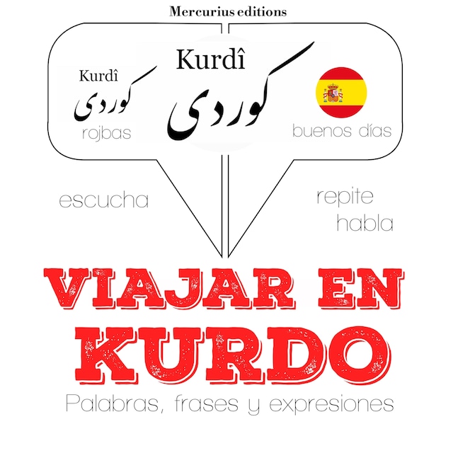 Book cover for Viajar en kurdo